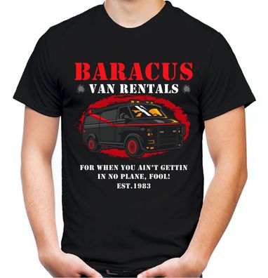 Baracus Van Männer T-Shirt | A-Team Mr. T Kult B.A. Hannibal GMC US Action