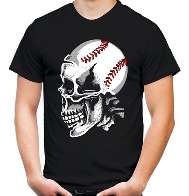 Sport Skull Basball T-Shirt | Sport Ball Fun Totenkopf Spiel