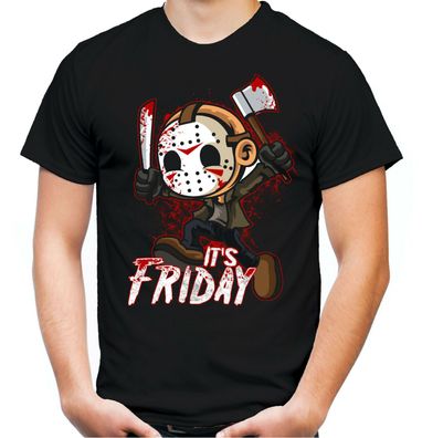 Its Friday T-Shirt | Freitag 13 Crystal Lake Horror Kult Fun Jason Halloween