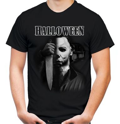 Halloween T-Shirt | Michael Myers gruseliges Shirt Messer Horror Fun | M4