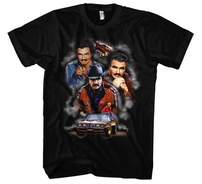 Burt Reynolds Männer Herren T-Shirt | Schlitzohr Kult Hooper Pontiac Bandit