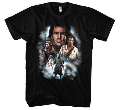 Mel Gibson Männer Herren T-Shirt | Mad Max Braveheart Retro Kult Interceptor