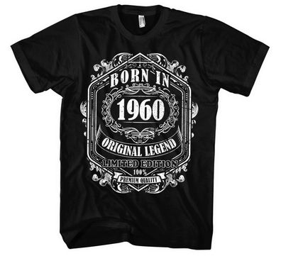Born In Männer Herren T-Shirt | Geburstag Party Sternzeichen Birthday 1960-1969