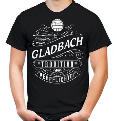Mein leben Gladbach T-Shirt | Sport | Stadt | Fussball | Trikot | Männer | Front