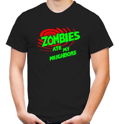 Zombies ate my Neighbors T-Shirt | Ghoul Patrol | Gamer | SNES | Kult | Fun