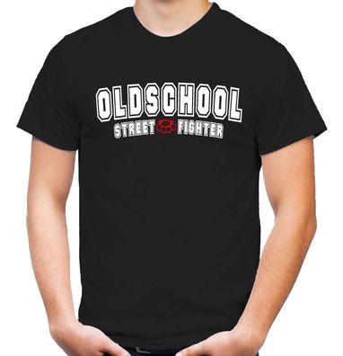 Old School Streetfighter T-Shirt | Hardcore | MMA | Fussball | M4