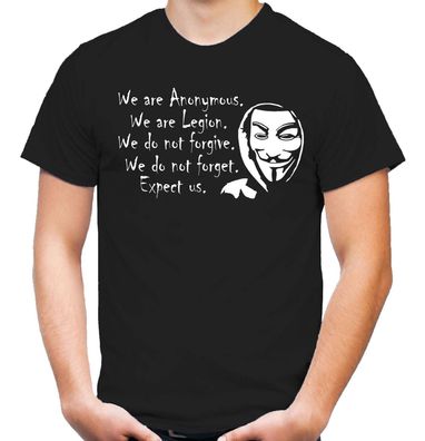 Anonymous T-Shirt | Guy Fawkes | Occupy | Vendetta | Revolution | Anti | M1