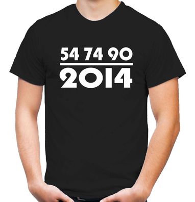 54 74 90 2014 T-Shirt | Fussball | Weltmeister | Deutschland | DFB | EM | WM