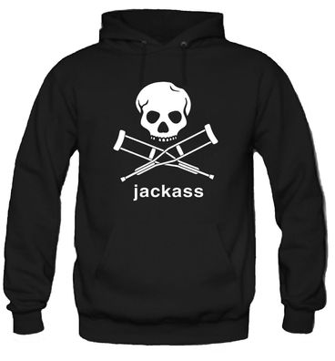 Jackass Kapuzenpullover | Skull | Johnny Knoxville | US Kult | Jack ass |