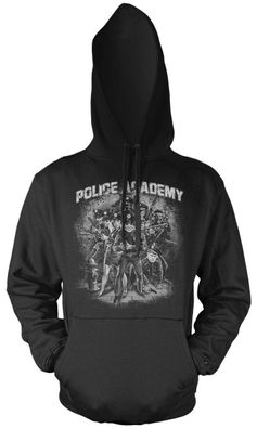 Police Academy Männer Kapuzenpullover | Kult Mahoney Hightower Tackleberry | M2