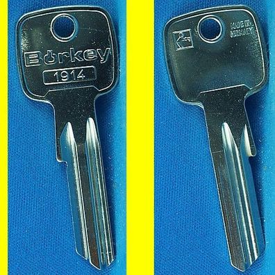 Schlüsselrohling Börkey 1914 für verschiedene Schüco, Winkhaus, Weru Profilzylinder
