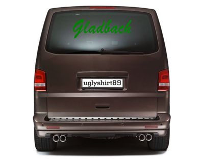 Gladbach Autoaufkleber 60 cm | Fussball | Hardcore | Sticker | Aufkleber | M4