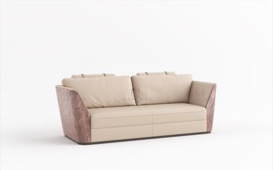 Design Zweisitzer Lounge Möbel 2 Sitzer Sofa Couch Polster Club Couchen Sofas