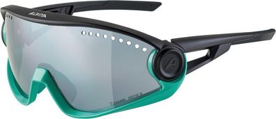 Alpina Sonnenbrille 5W1NG CM+ turquoise black mirrror