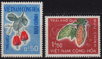 Vietnam SÜD SOUTH [1967] MiNr 0378 ex ( * */ mnh ) [02] Pflanzen