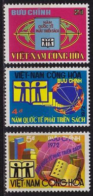 Vietnam SÜD SOUTH [1972] MiNr 0519-21 ( * */ mnh )