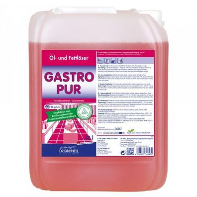 Gastro Pur Konzentrat, 10L Kanister