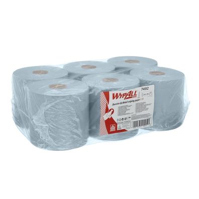WypAll Papierwischtuch für die Reinigung im Serivce & Einzelhandel Zentralentnahme RC