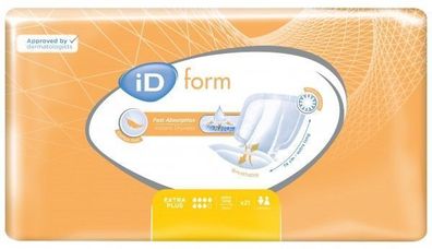 iD Form Extra Plus - extra long, Size 3, orange, 21 St/ Btl.