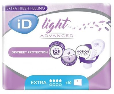 iD Light Advanced Maxi, lila, 12x10 St/ Krt.