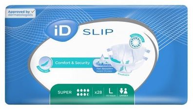 iD Slip Super, Gr. L, grün, 3x28 St/ Krt.