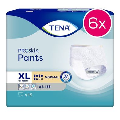 TENA Pants Normal, Gr. XL, 6x15 St/ Krt.