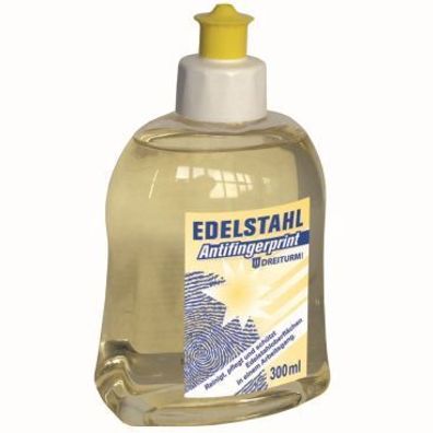Edelstahl-Antifingerprint, 300ml Flasche