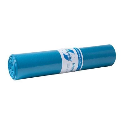 Abfallsäcke Premium, LDPE, 120L, blau, 800x1000mm, Typ60, 40my, 25 St/ Ro.