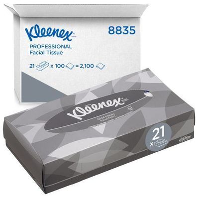 Kosmetiktücher Standard-Box, 21x100 Tü/ Box