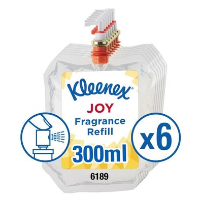 Kleenex Joy Lufterfrischung, 6Btl.á 300ml/ VE