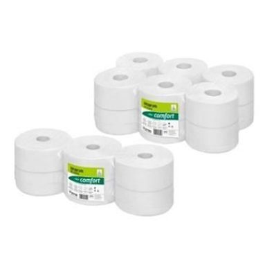 Neutralprodukt Toilettenpapier Jumbo Rolle, 2lg, 380 m/ Ro, hochw. 6 Ro/ Pack