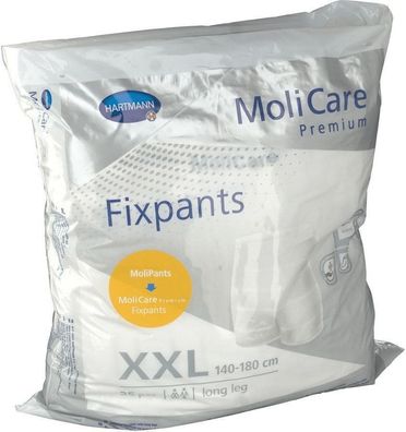 MoliCare Premium Fixpants, Gr. XXL, grau, langes Bein, 25 St/ Btl.