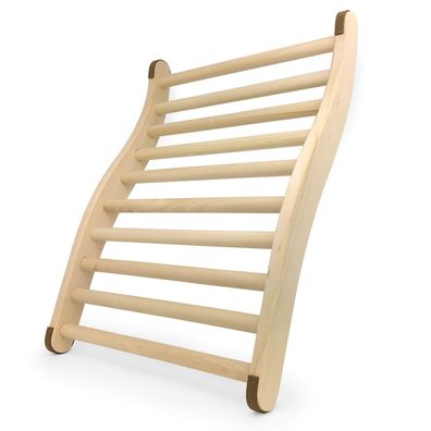 Rückenlehne ergonomische S-Form Sauna Saunazubehör Holz