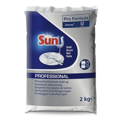 SUN Professional Salz grobkörnig, 2kg Packung