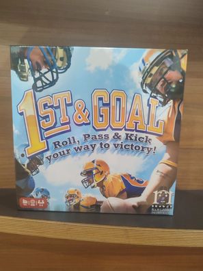R&R Games 550-245 1st & Goal The Ultimate Football Game in a Box! Neu & OVP
