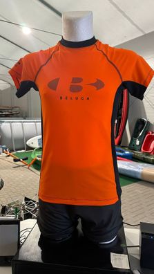 Beluga Rashguard Shortsleeve für Männer Outdoorbekleidung Sonnenschutz Shirt