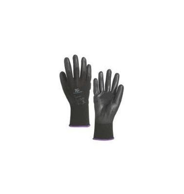 G40 Polyurethanbesch. Handschuhe, schwarz, Gr.9, 1Paar