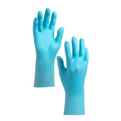 G10 puderfreie, blaue Nitril-Handschuhe Gr. L, 10x100 St/ Box