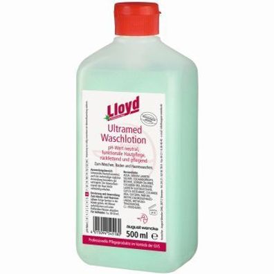 Lloyd Ultramed Waschlotion, 500ml Flasche (Euroflasche)