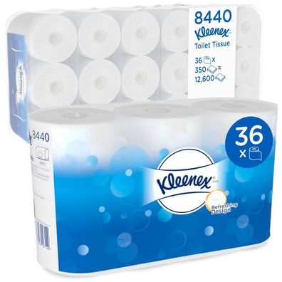 Kleenex Toilettenpapier, 3lg, 6x6x350 Blatt