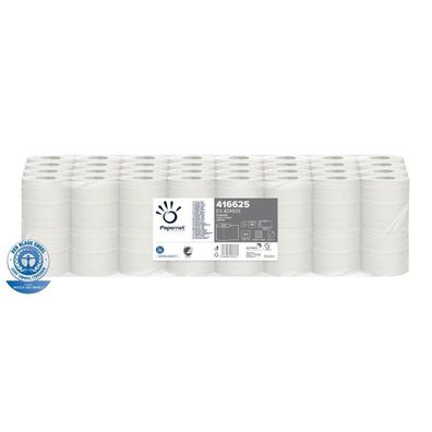 Papernet Standard Toilettenpapier, 1 lg, 400 Blatt, natur, 64 R0/ VE