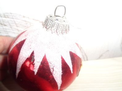 Baumbehang, Weihnachtskugeln, Christbaumkugeln -rot 6,5cm