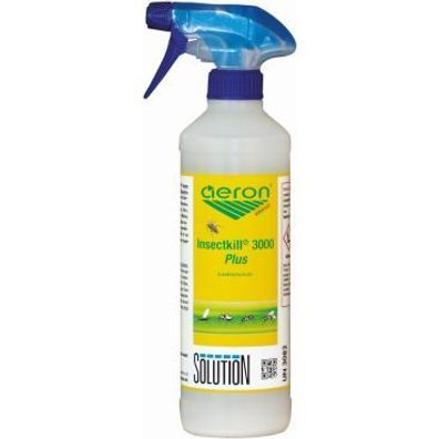 Aeron Insectkill 3000 - 500 ml Flasche mit Sprüher BAuA-Reg-Nr.: N-52440
