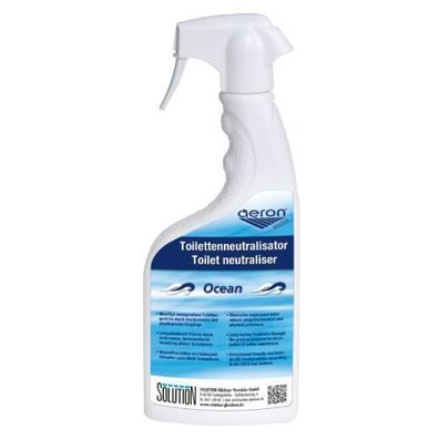Aeron Toilettenneutralisator - Ocean, 1 L Flasche mit Sprüher