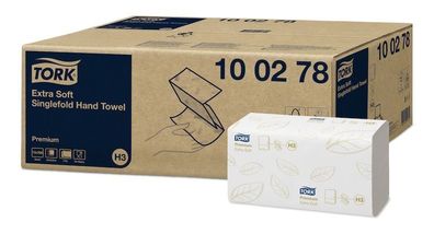 Handtuchpapier Tork Premium, 23x22,6cm, 2lg, hochw., 15x200 St.