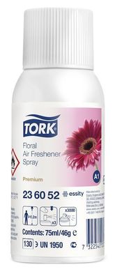 Tork Premium Lufterfrischer Duftpatrone, Floral, 1 St. 75ml