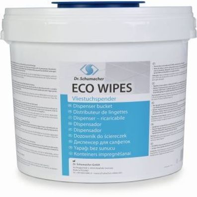 Eco Wipes Vliestuchspender, unbefüllt, rund, 1 St.