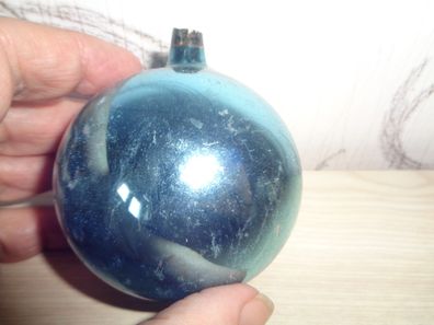 Baumbehang, Weihnachtskugeln, Christbaumkugeln -blau 7cm
