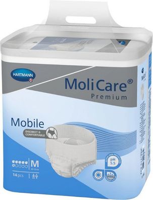 MoliCare Premium Mobile, 6 Tropfen, Gr, M, 14 St/ Btl.