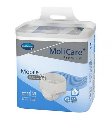 MoliCare Premium Mobile, 6 Tropfen, Gr. M, 3x14 St/ Krt.